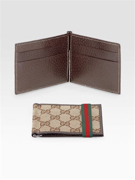 gucci money clip wallet men's.